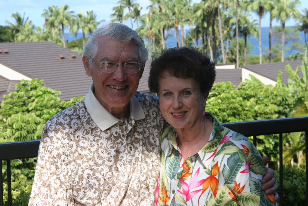 Hugo and LaRae in Maui
