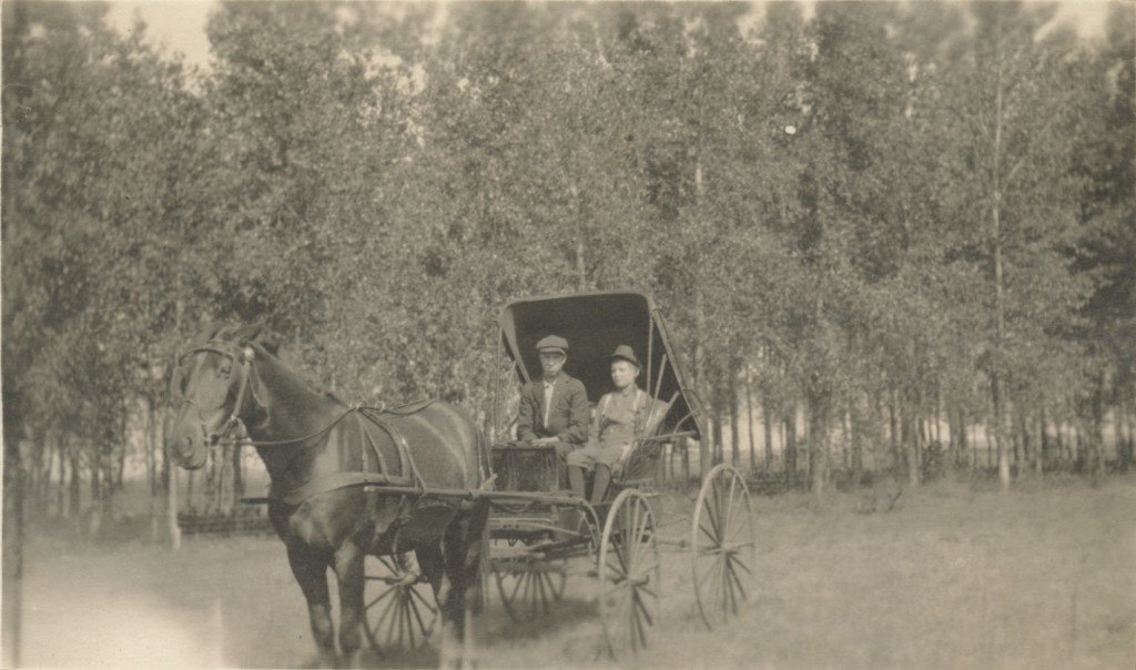 Julia's Sons Joe Hasketh and Leonard Whitney