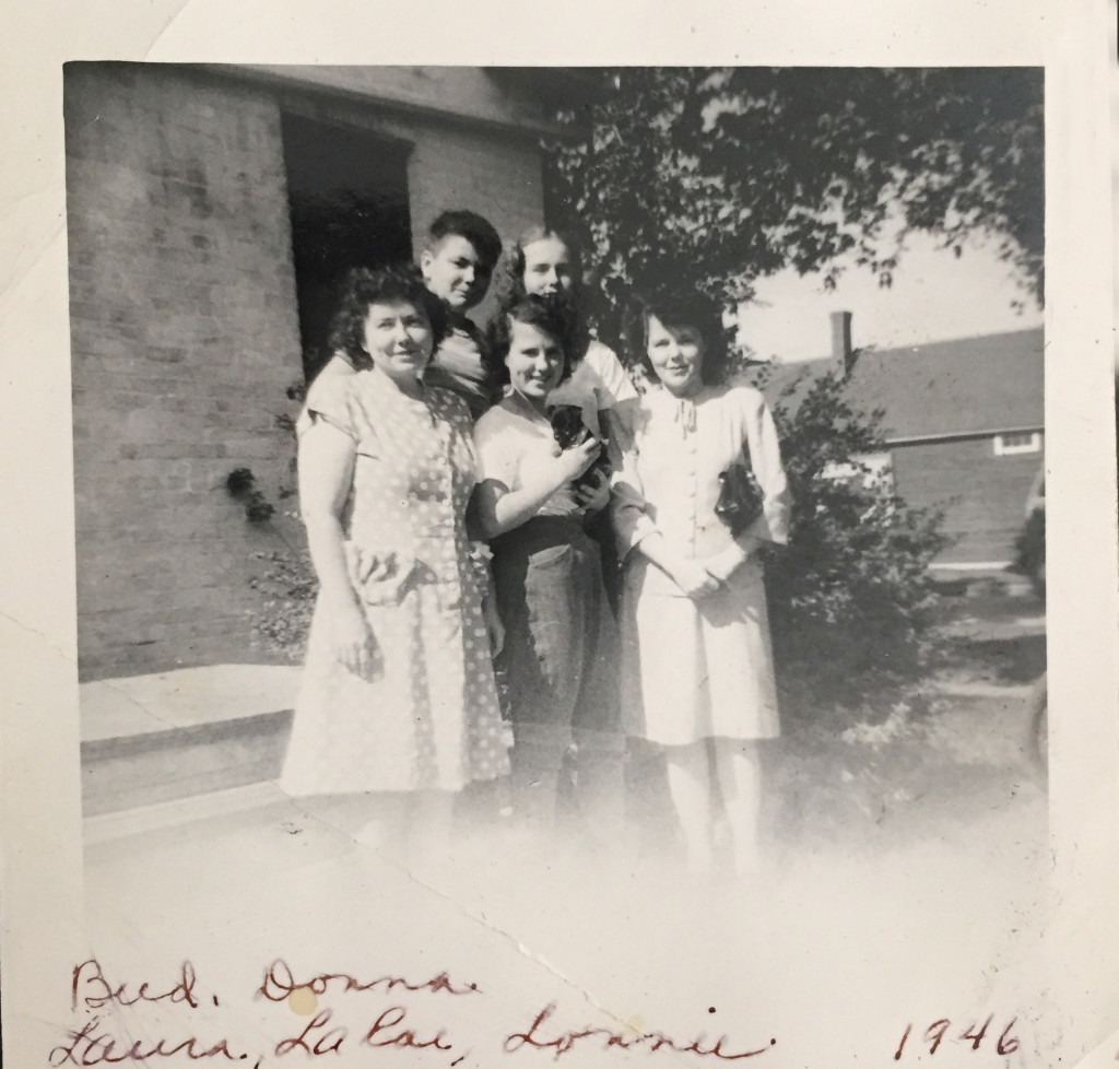 Buddy Robertson, Donna Abel, Laura Abel, LaRae Robertson, and Lonnie Robertson