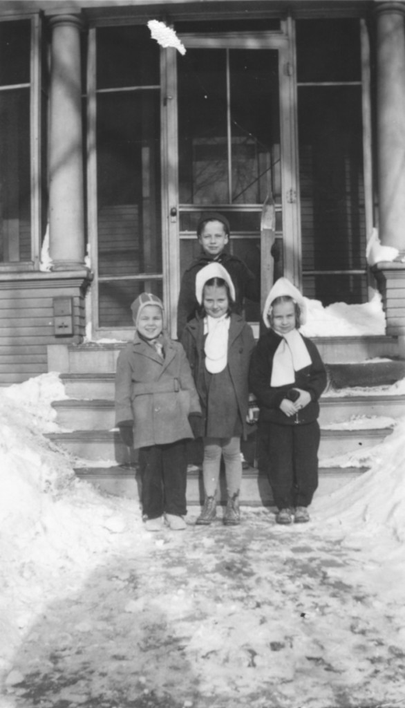 Robbie (Buddy) Robertson, Sonny Abel, LaRae Robertson, and Donna Abel - 1939